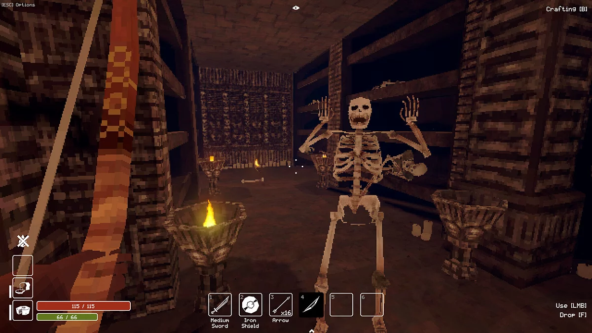 Скріншоти з Deep Dish Dungeon