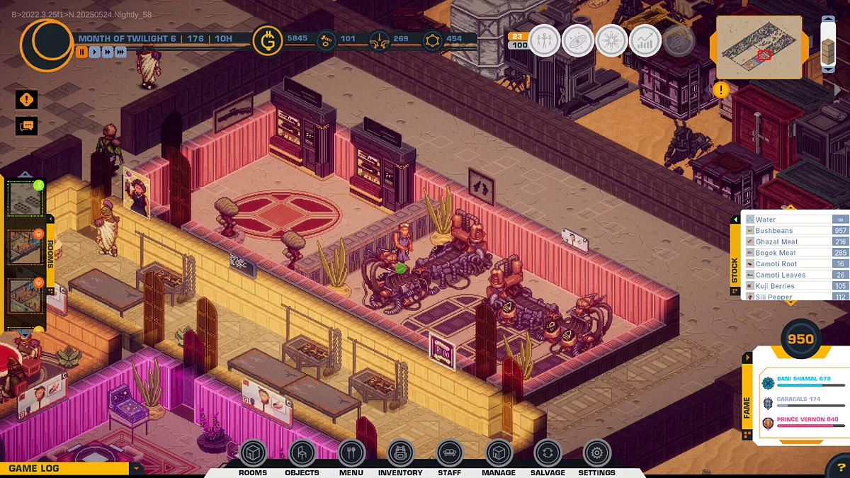 Zrzuty ekranu z The Diner at the End of the Galaxy: Free Appetiser