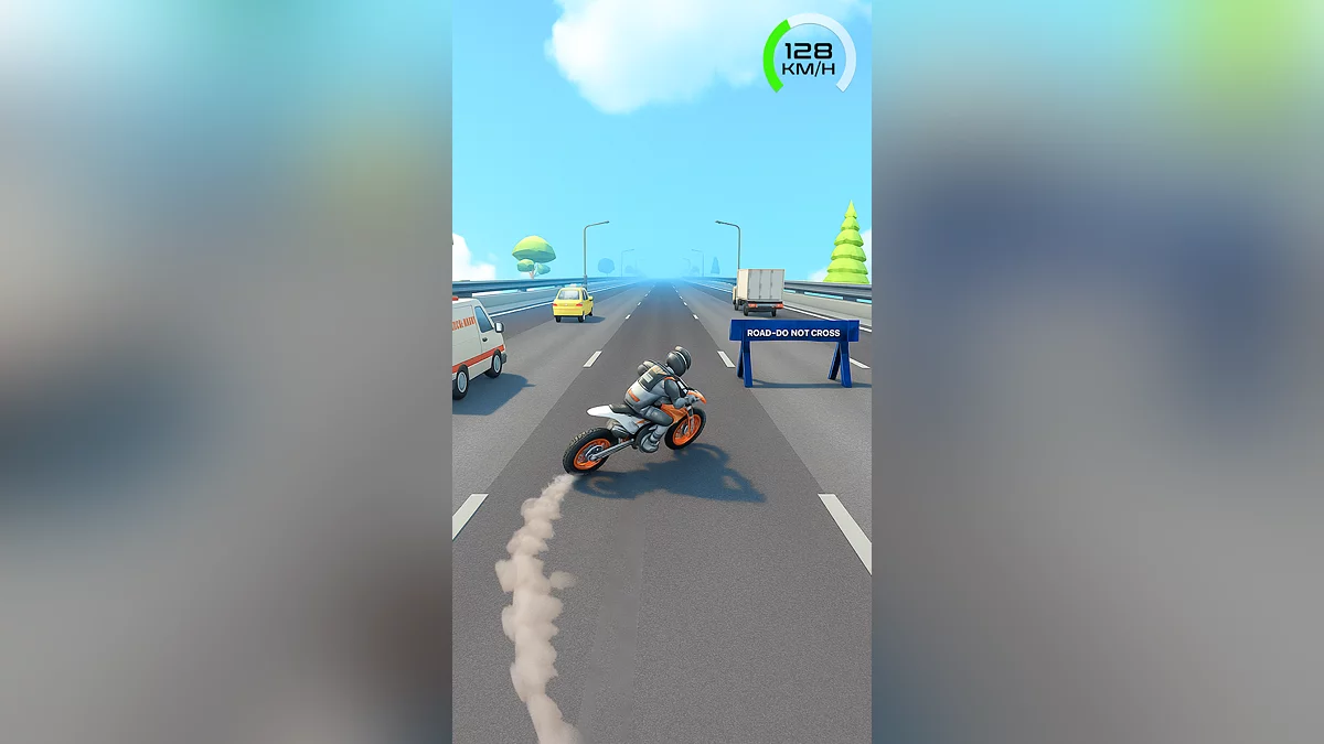 Screenshot dari Drift Race: Bike Racing Game