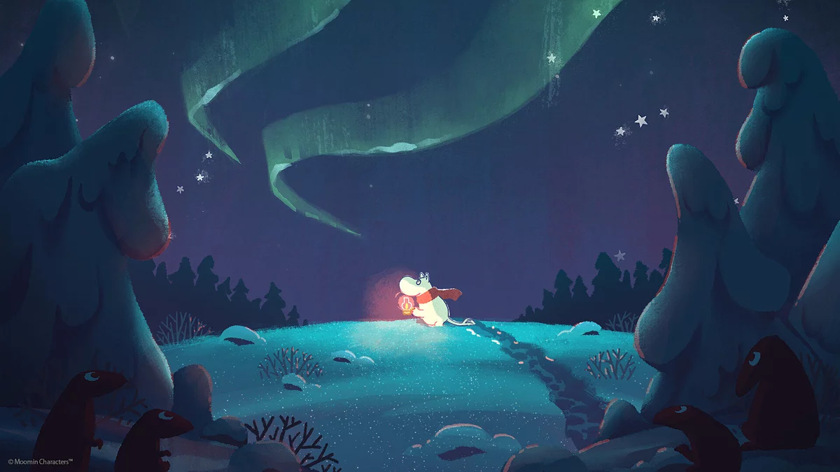 Sztuka z Moomintroll: Winter's Warmth