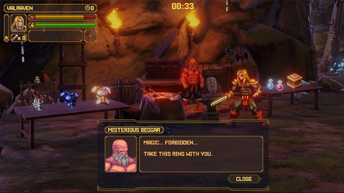 Screenshot dari Mad King Redemption