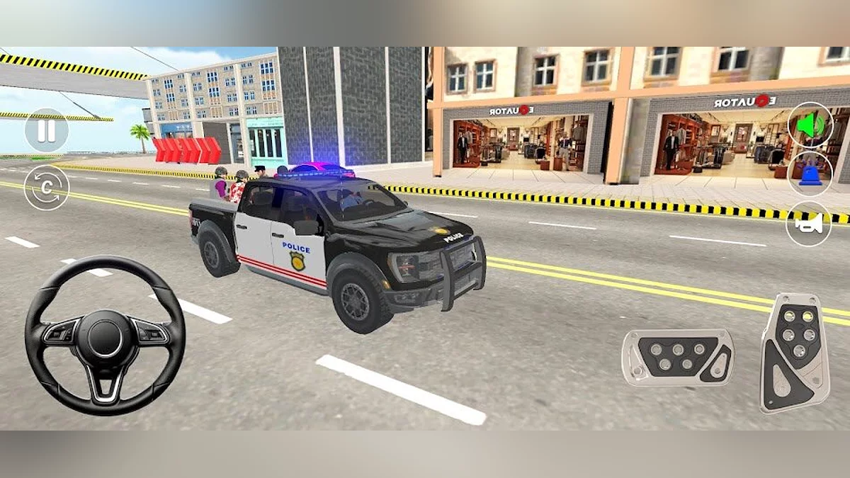 Скріншоти з City Police Officer Car Game