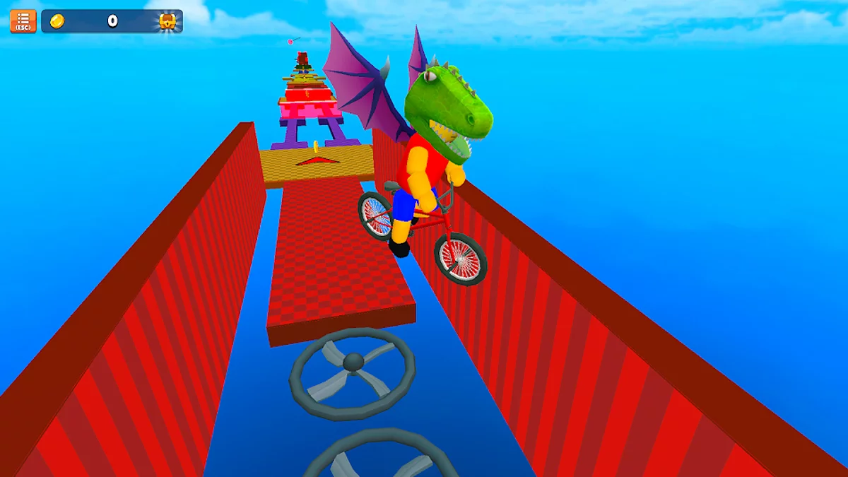 Скріншоти з Obby the Bike Rider
