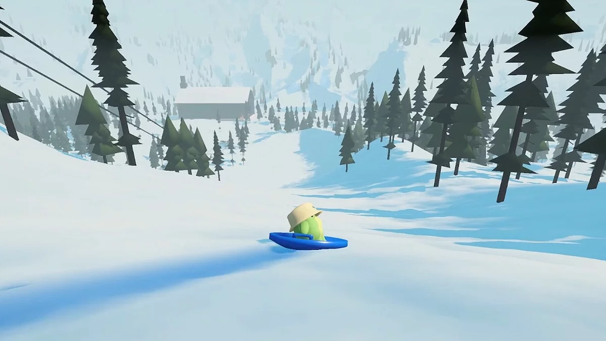 Скріншоти з Sledding Game