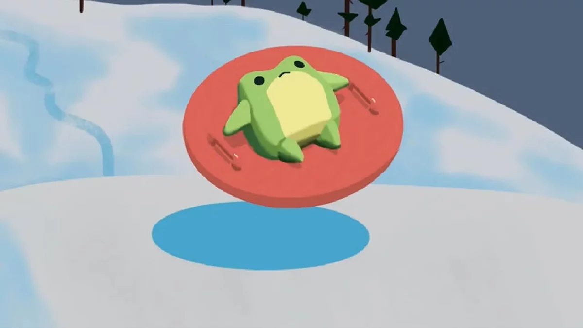 Sztuka z Sledding Game