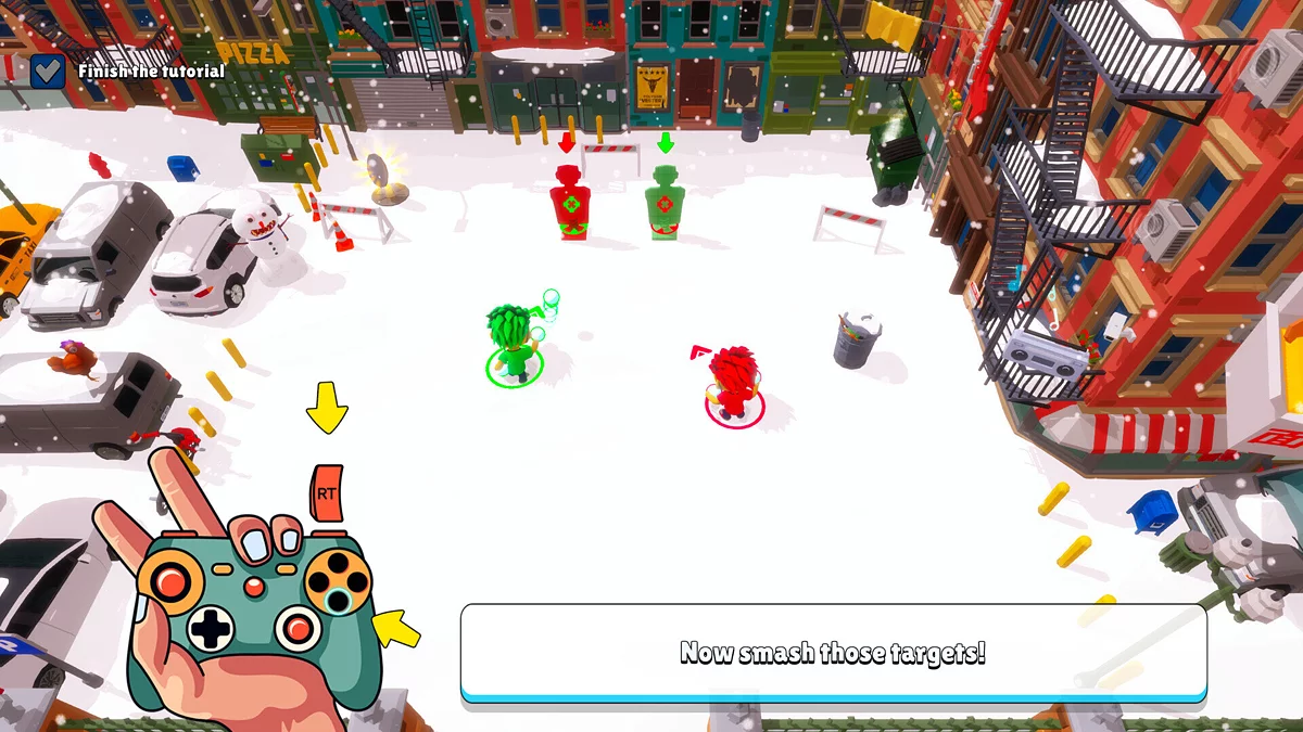 Скріншоти з A Tiny Snow Game