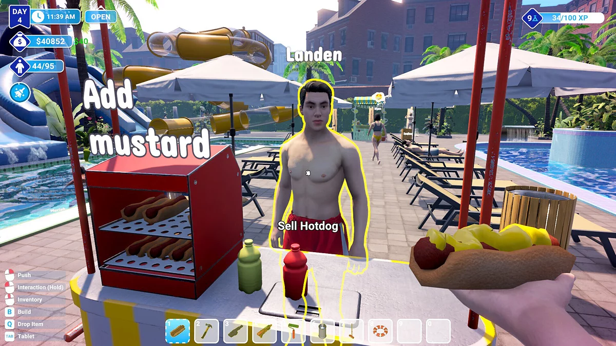 Скріншоти з Waterpark Simulator