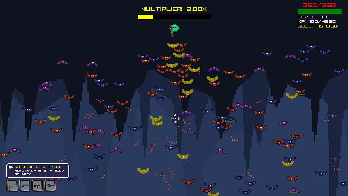 Screenshot dari Bat Blitz