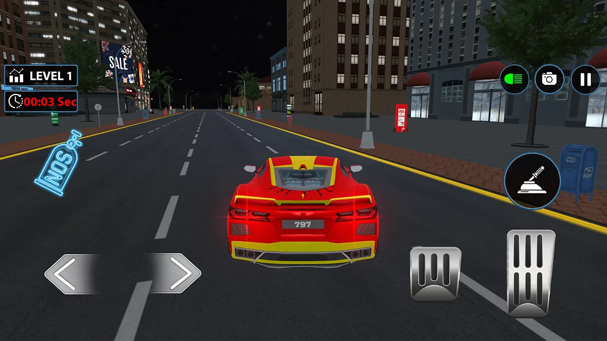 Zrzuty ekranu z Extreme Car Racing Legends 3D