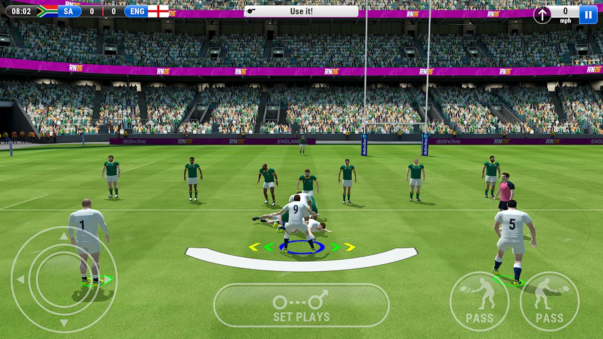 Zrzuty ekranu z Rugby Nations 26