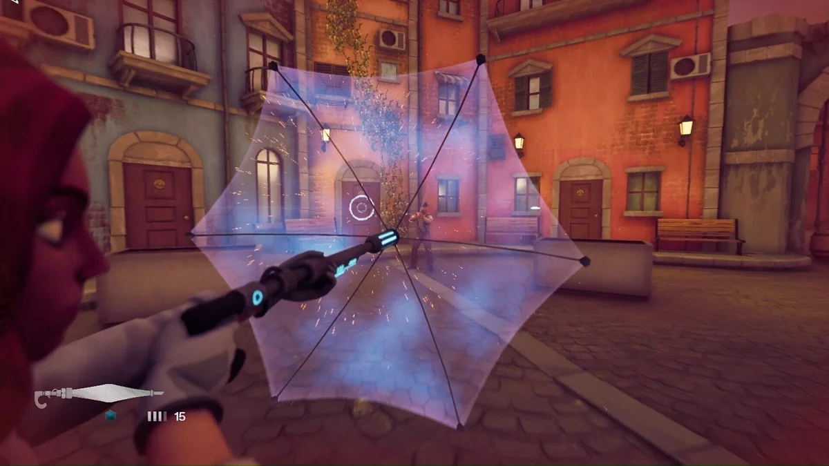 Screenshot dari Lady Umbrella