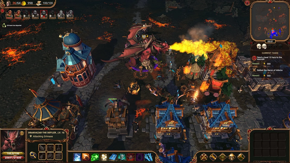 Screenshot dari Lessaria: Fantasy Kingdom Sim