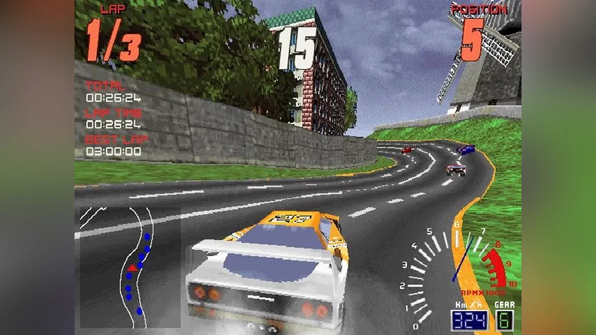 Скріншоти з Screamer (1995)