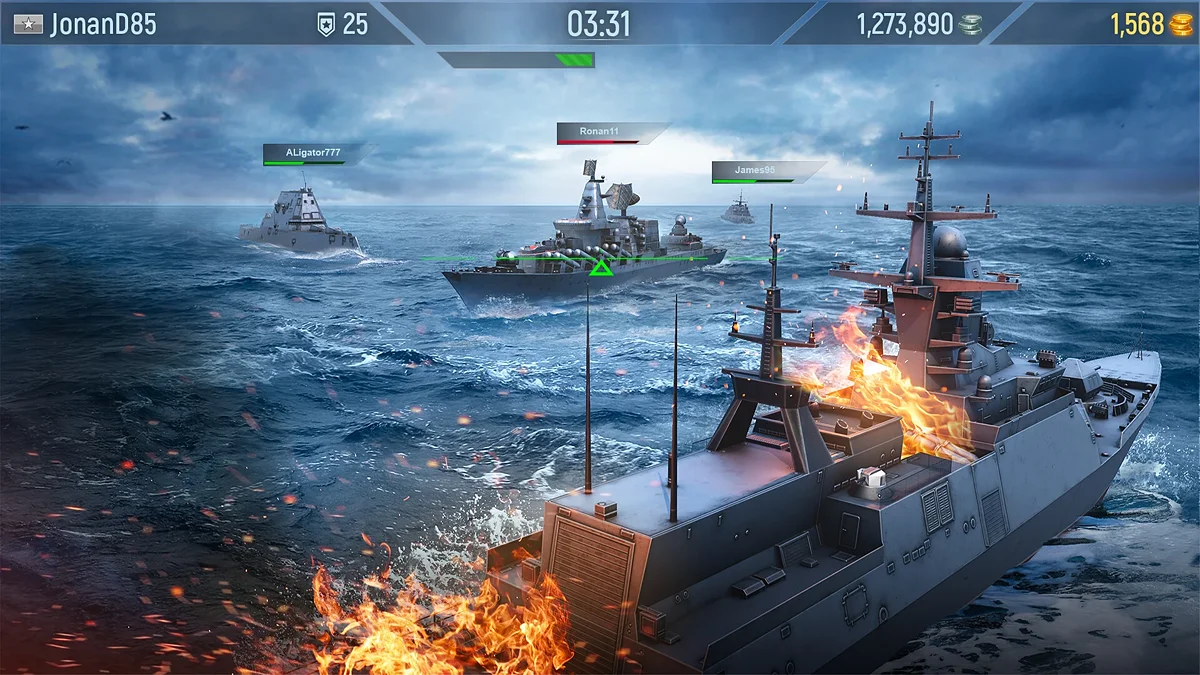 Screenshots from Naval Armada: Fleet Battle / Image 1