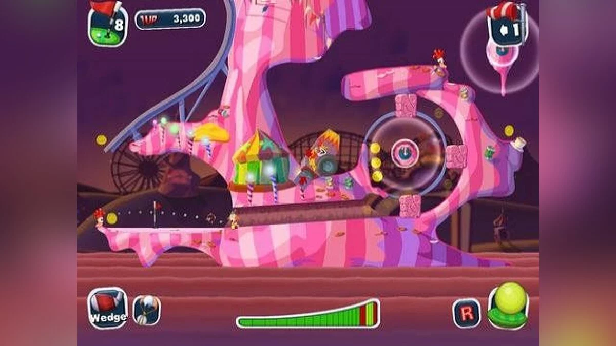 Capturas de pantalla de Worms Crazy Golf / Imagen 27