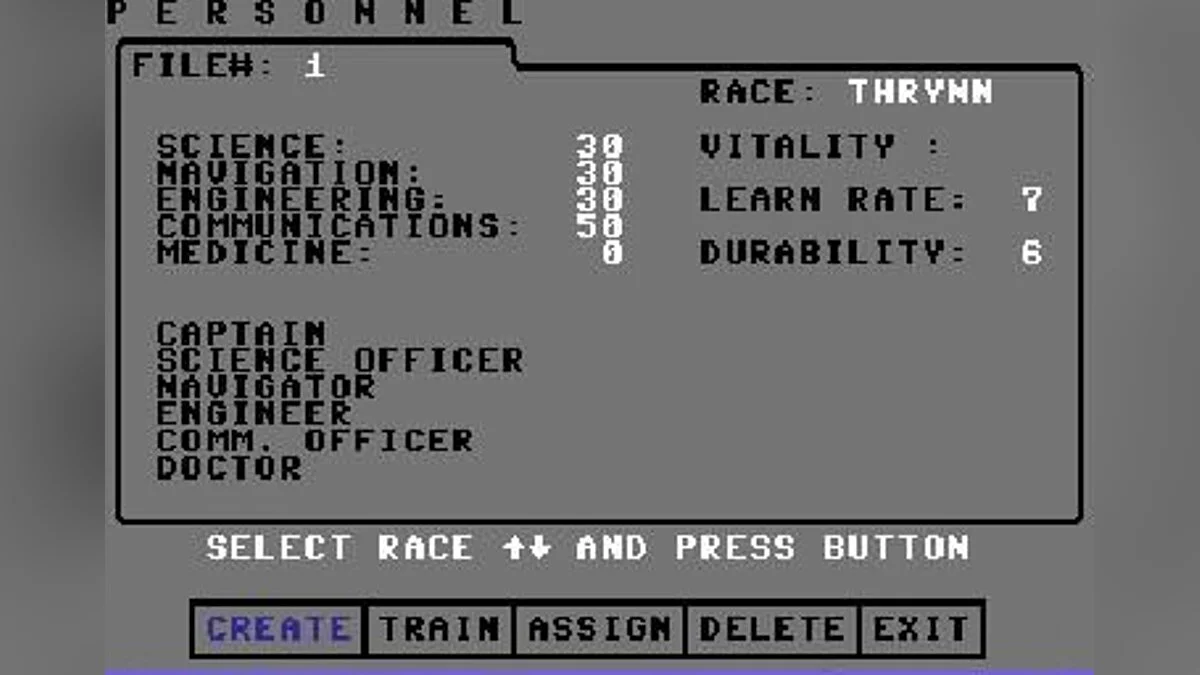 Screenshots from Starflight / Image 3