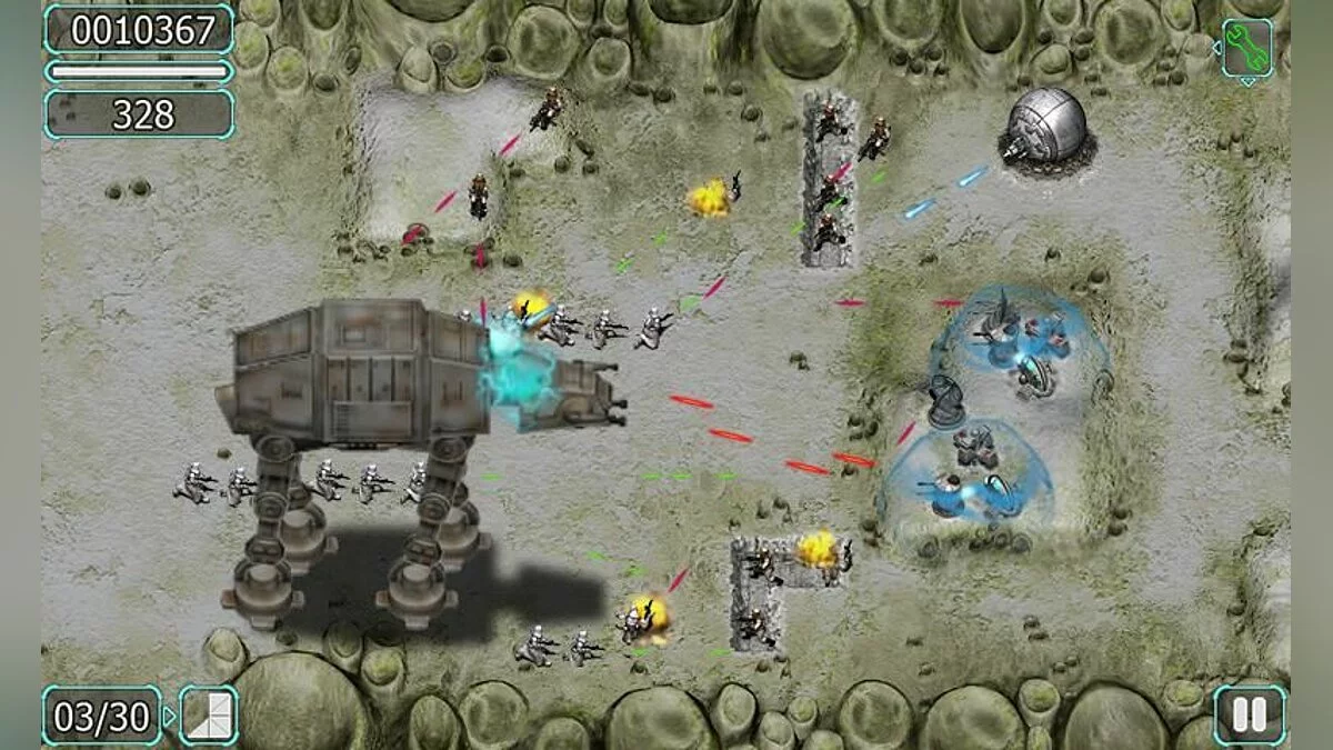Скріншоти з Star Wars: Battle for Hoth