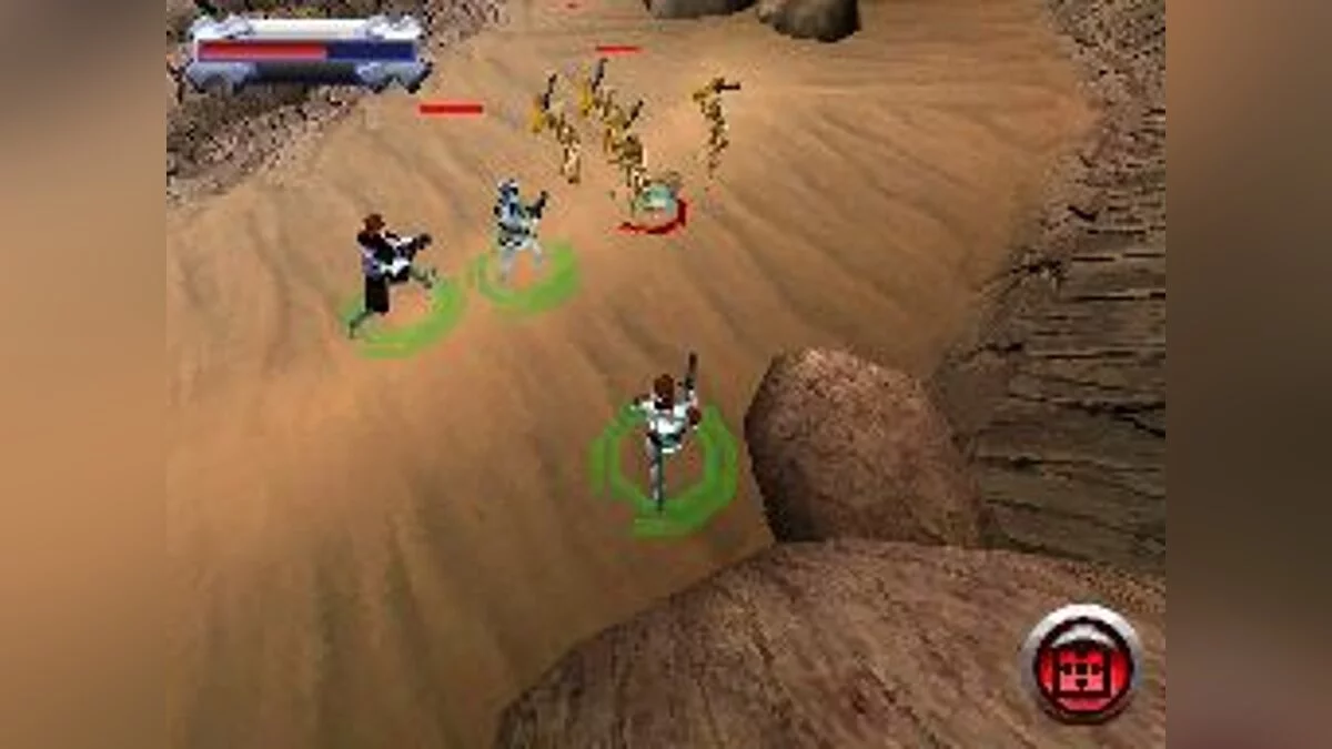 Скріншоти з Star Wars Battlefront: Elite Squadron