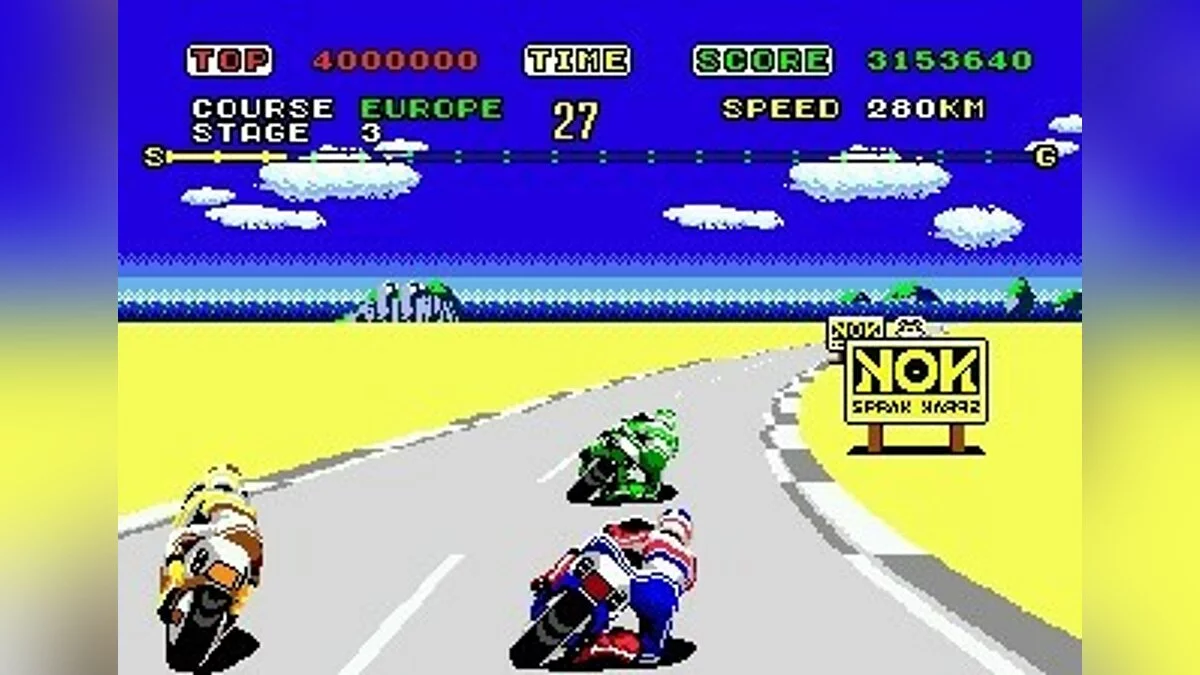 Capturas de tela de Super Hang-on / Imagem 74