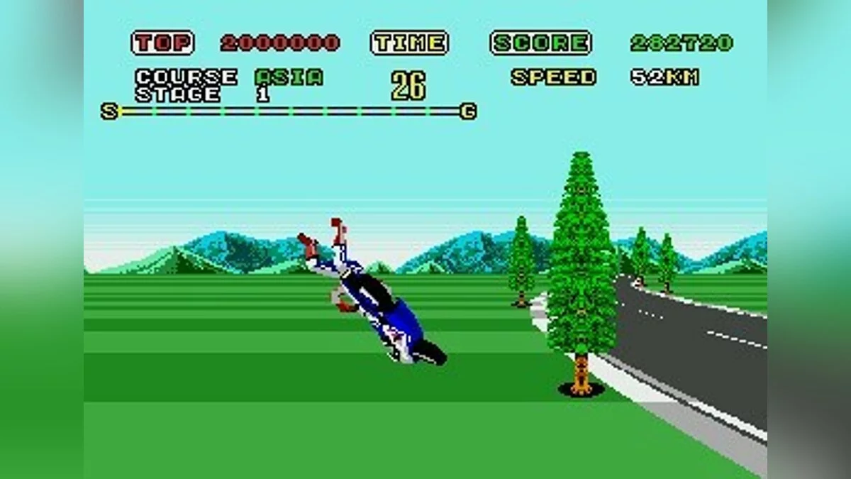 Capturas de tela de Super Hang-on / Imagem 75