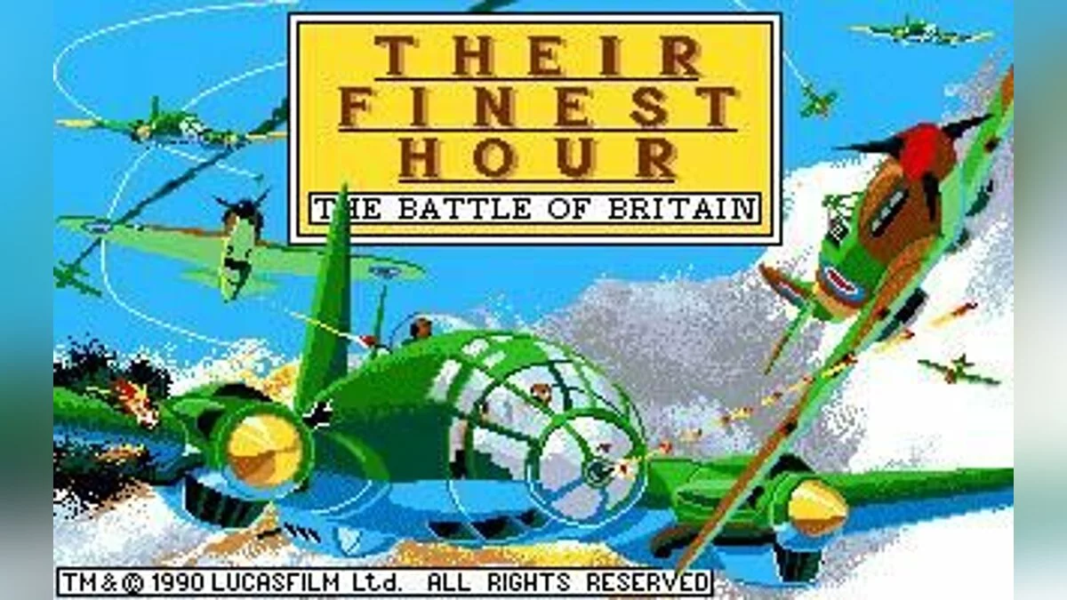 Capturas de tela de Their Finest Hour: The Battle of Britain