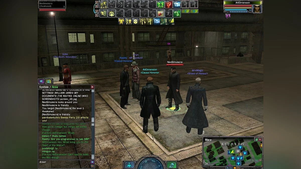 Captures d'écran de Matrix Online / Image 69