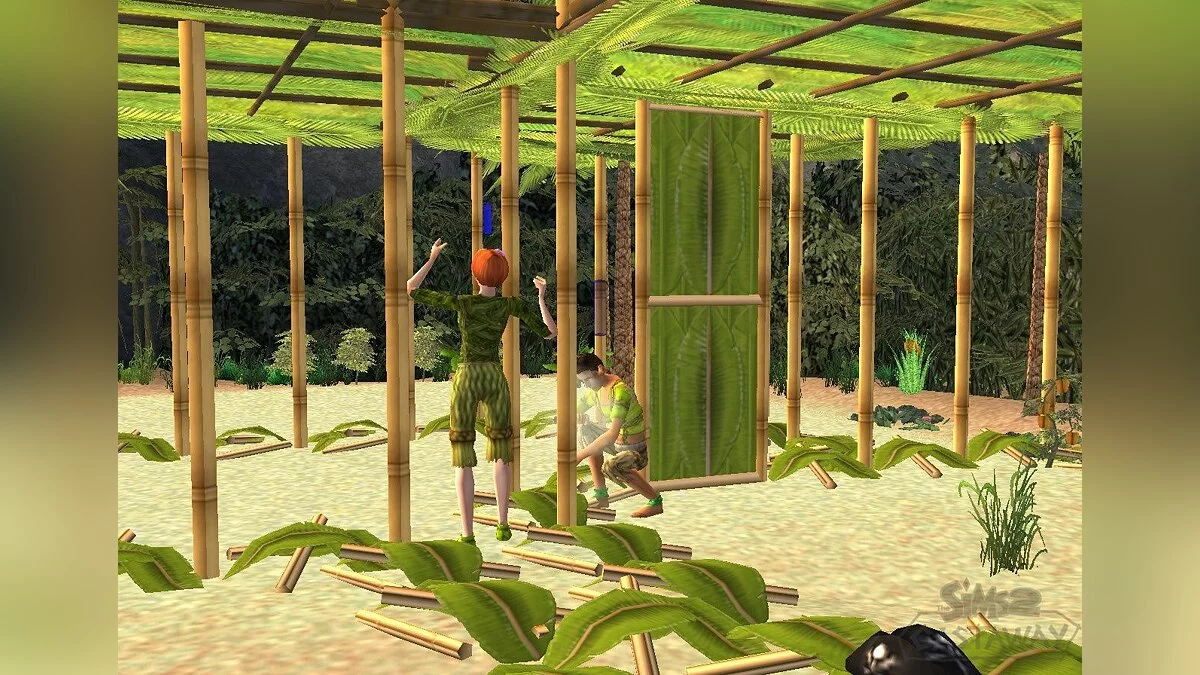 Скріншоти з Sims 2 Castaway