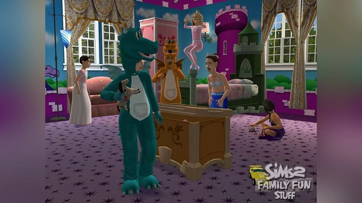 Скріншоти з The Sims 2: Family Fun Stuff