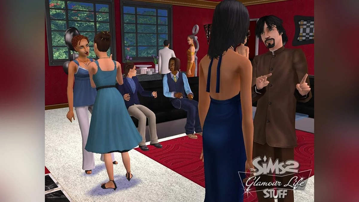 Скріншоти з The Sims 2: Glamour Life Stuff