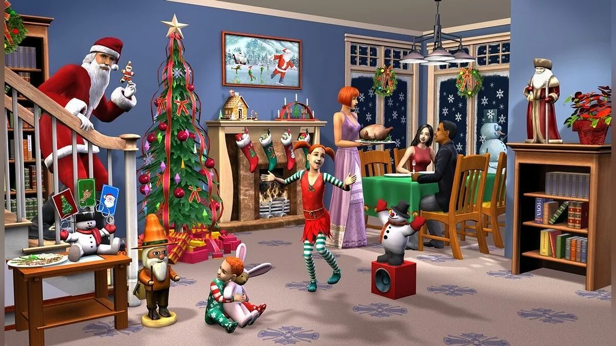 Скріншоти з The Sims 2: Happy Holiday Stuff
