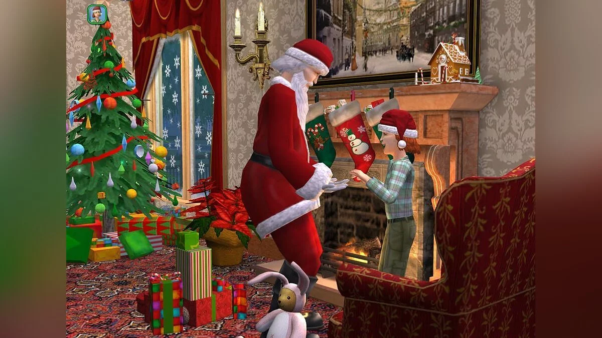 Скріншоти з Sims 2: Holiday Party Pack