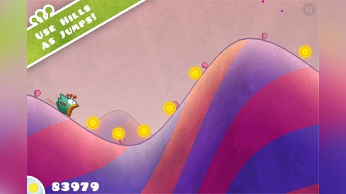 Posnetki zaslona iz Tiny Wings / Slika 2