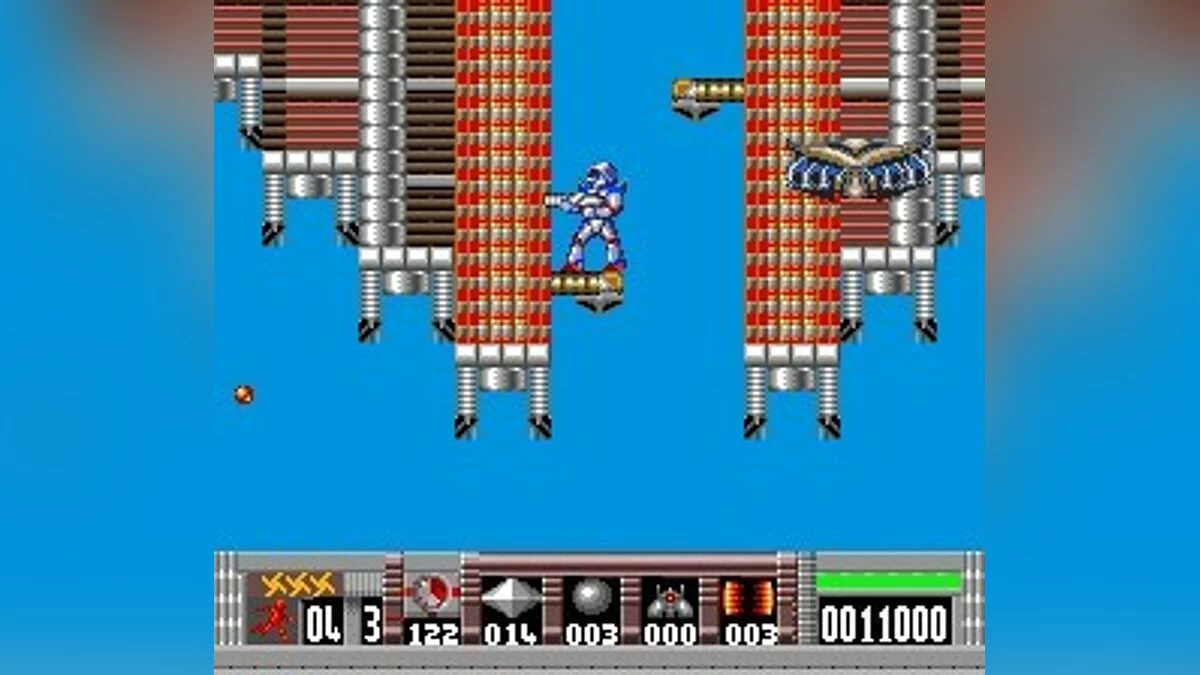 Posnetki zaslona iz Turrican / Slika 186