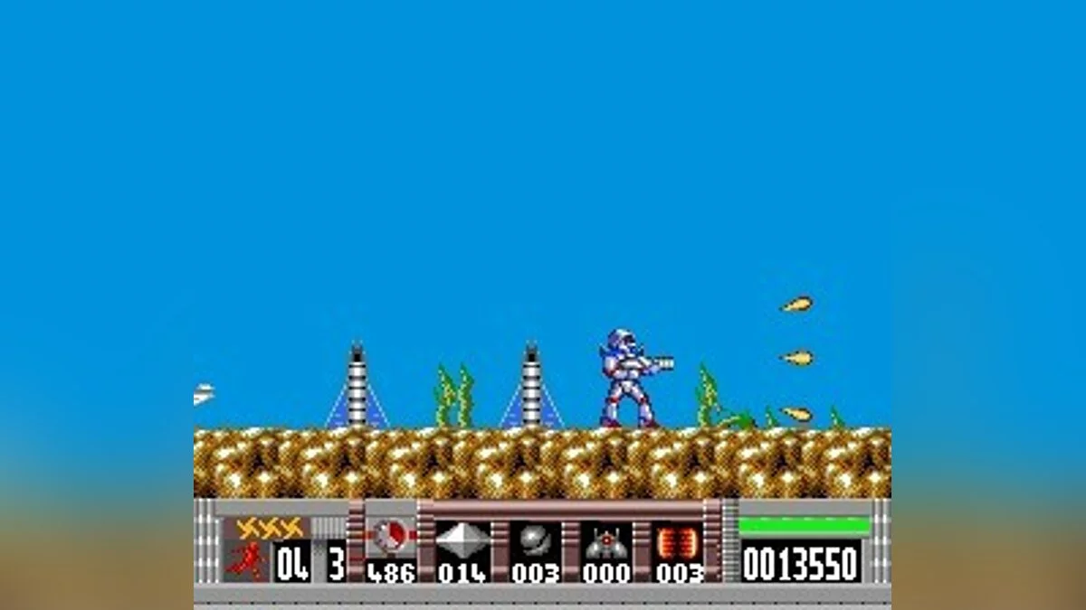 Posnetki zaslona iz Turrican / Slika 187