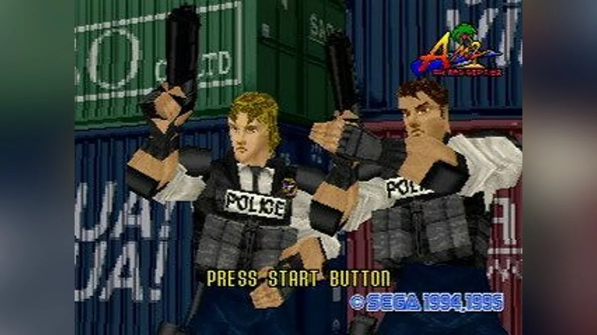 Capturas de tela de Virtua Cop / Imagem 1