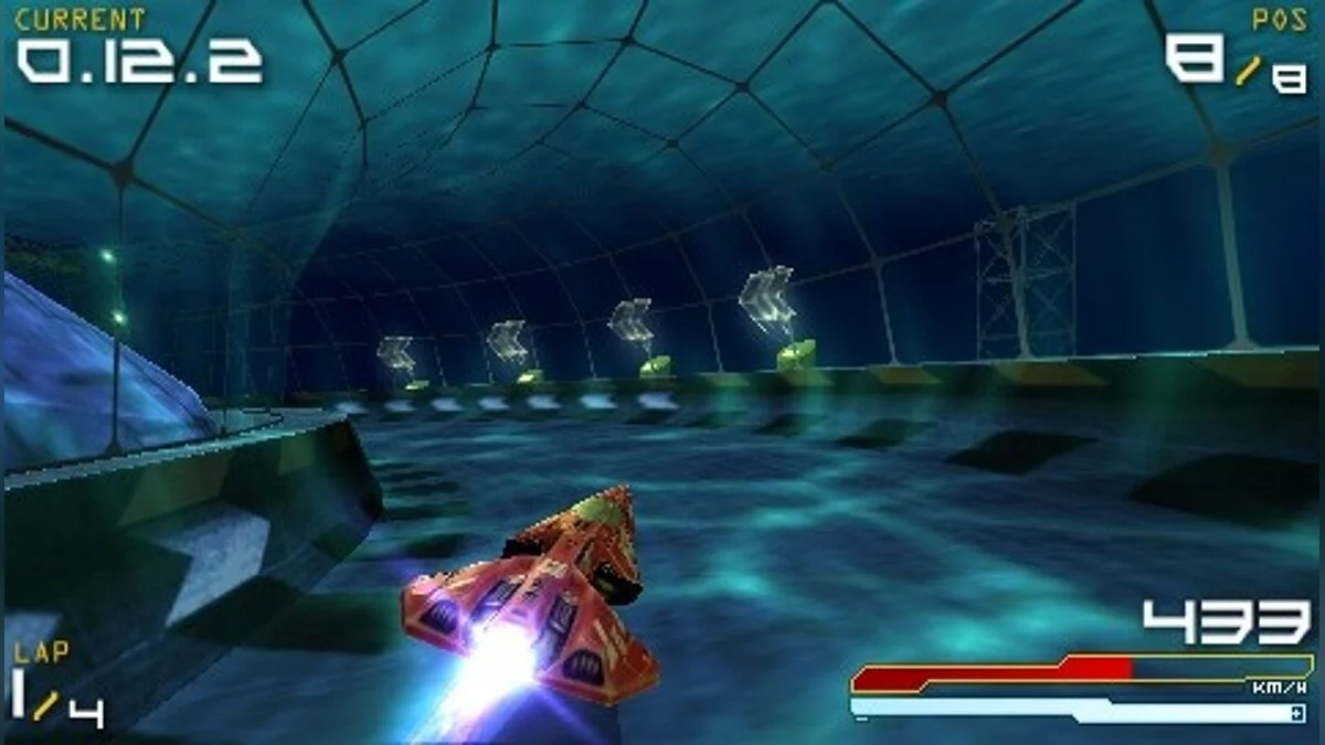 Screenshot dari WipEout Pure / Gambar 58