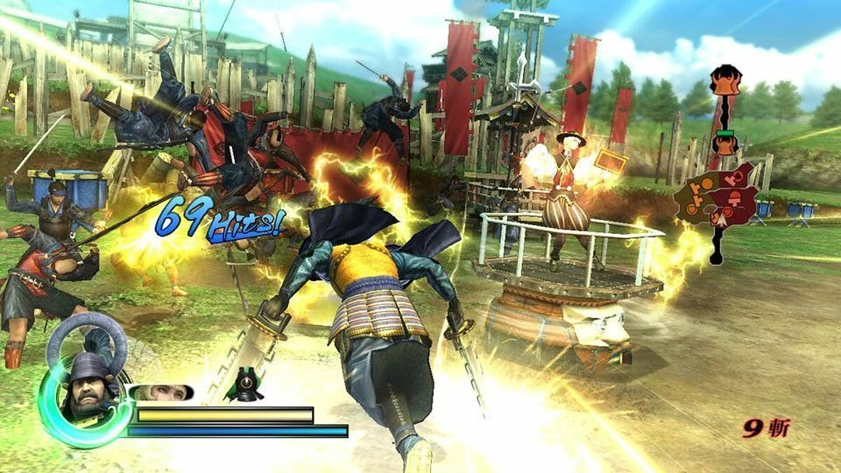 Скріншоти з Sengoku Basara 3 Utage