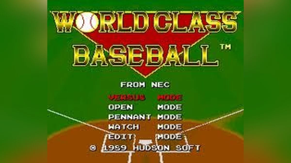 Screenshots from World Class Baseball / Image 2