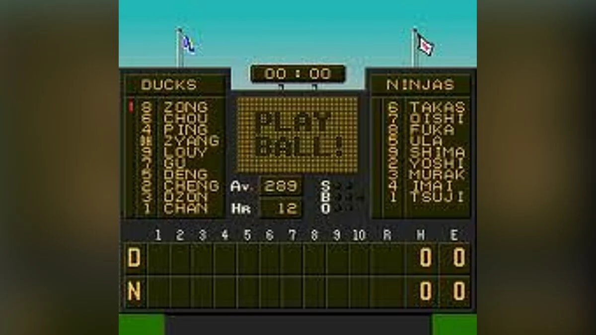 Screenshots from World Class Baseball / Image 3