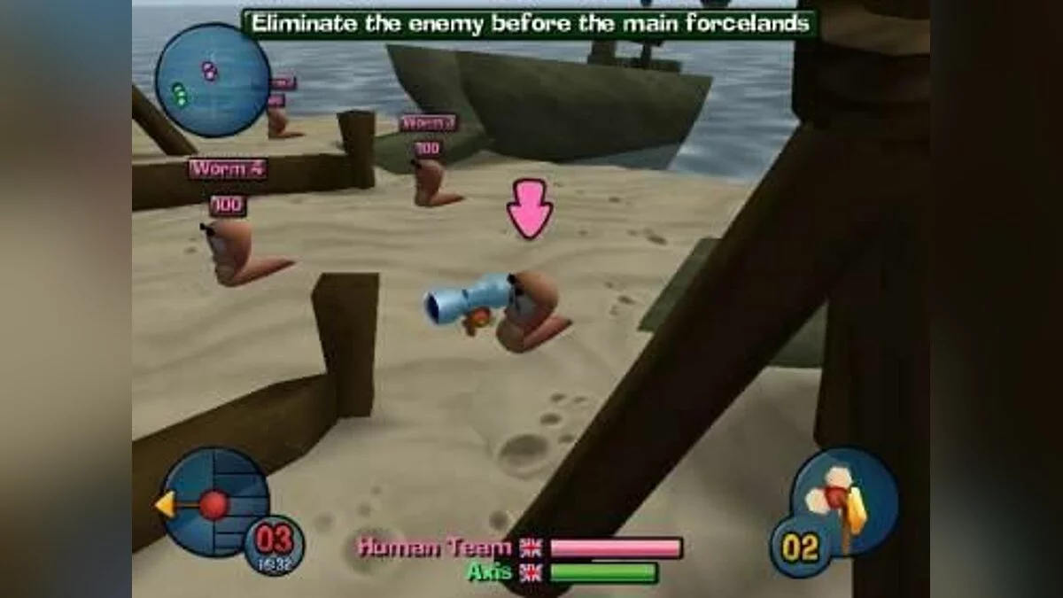 Ekran görüntüleri Worms 3D / Resim 85