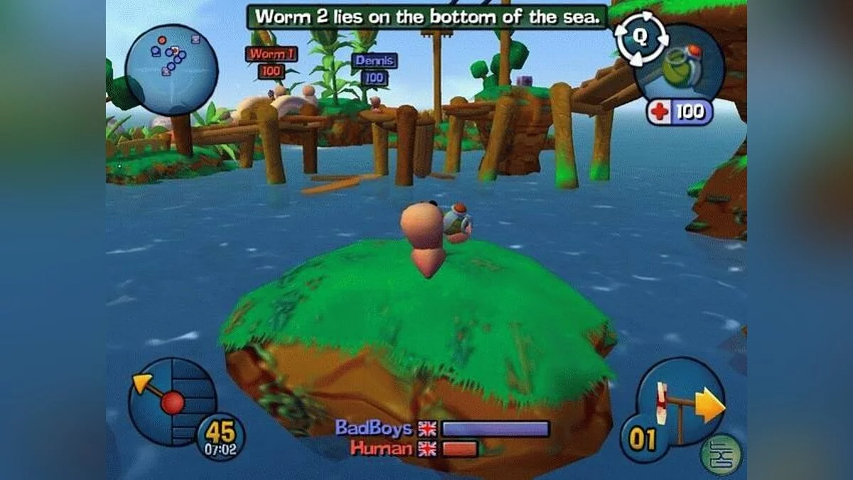 Ekran görüntüleri Worms 3D / Resim 88