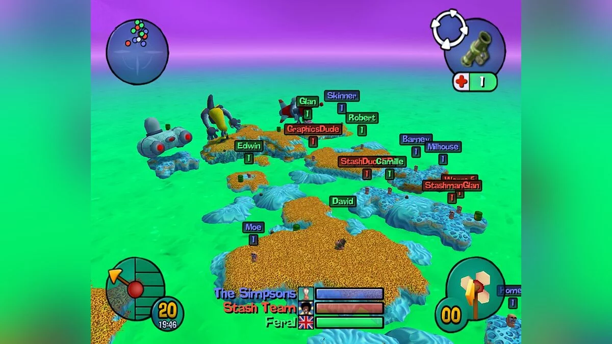 Ekran görüntüleri Worms 3D / Resim 91