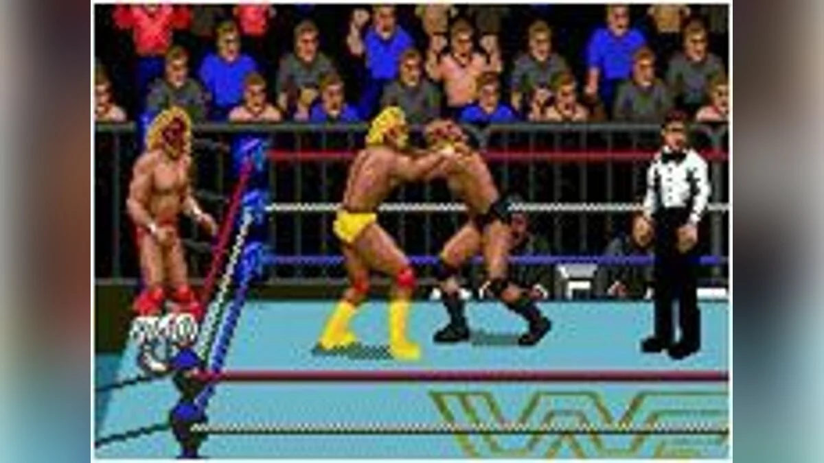 Capturas de tela de WWF Super WrestleMania / Imagem 3