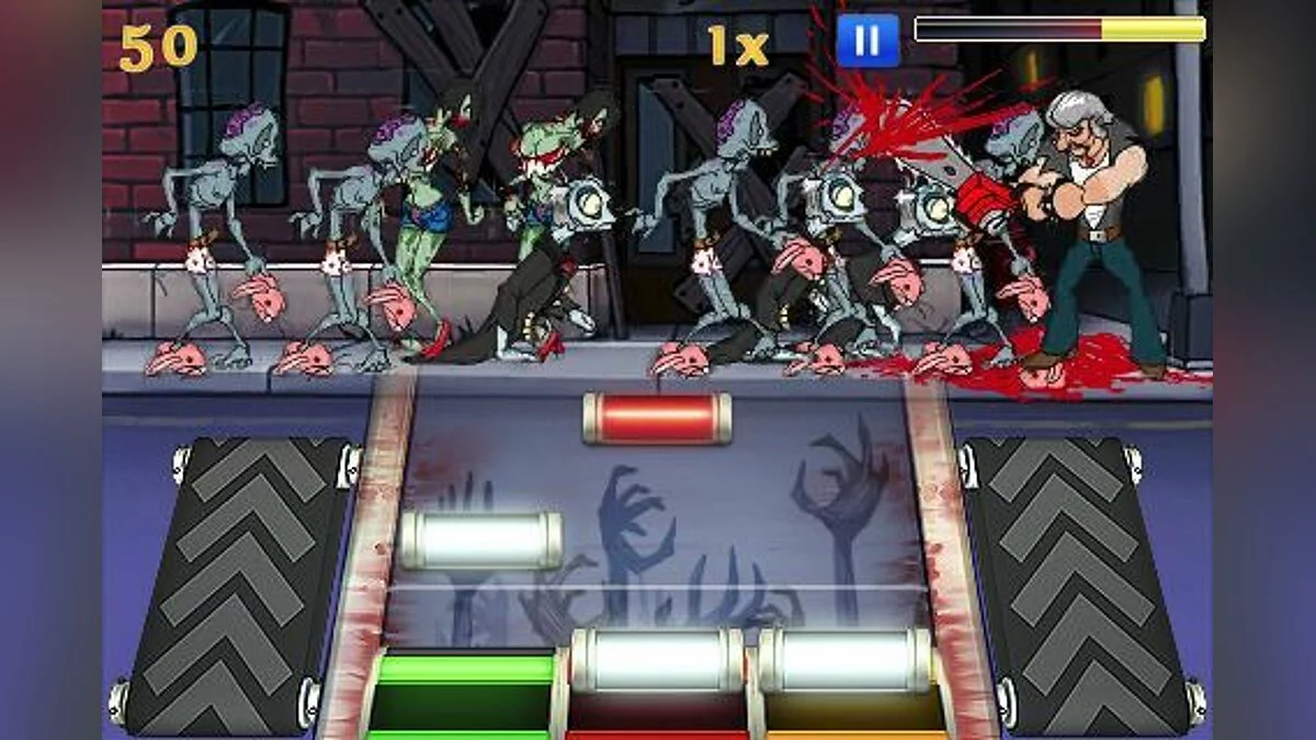 Скріншоти з Zombeat
