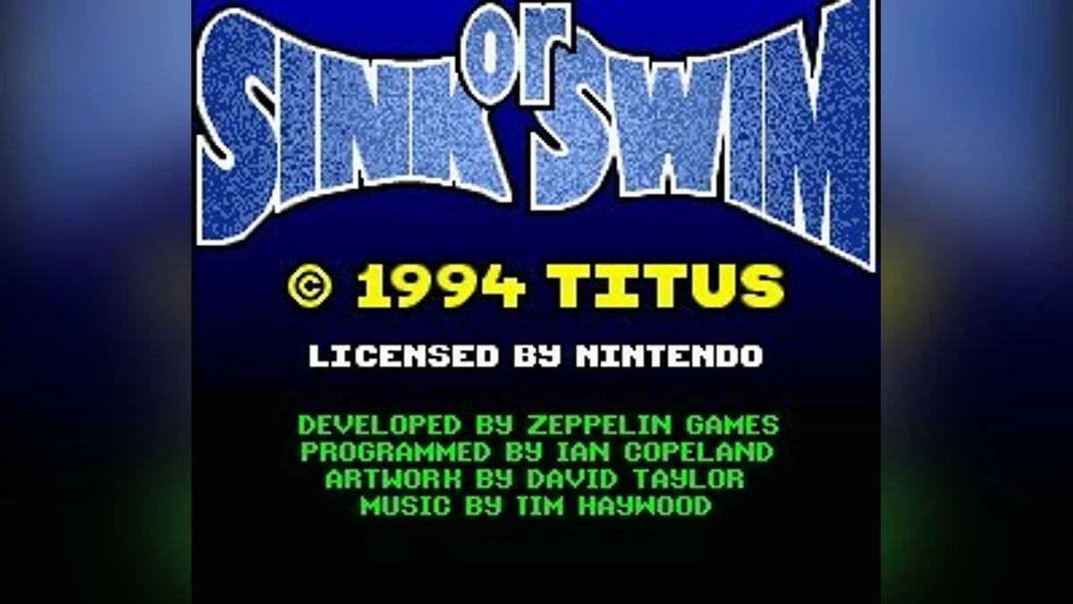 Screenshot dari Sink or Swim / Gambar 40