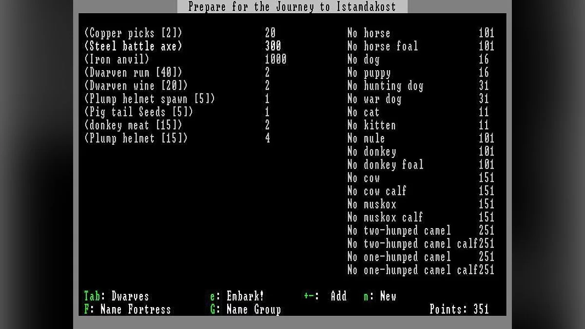 Скріншоти з Slaves to Armok 2: Dwarf Fortress