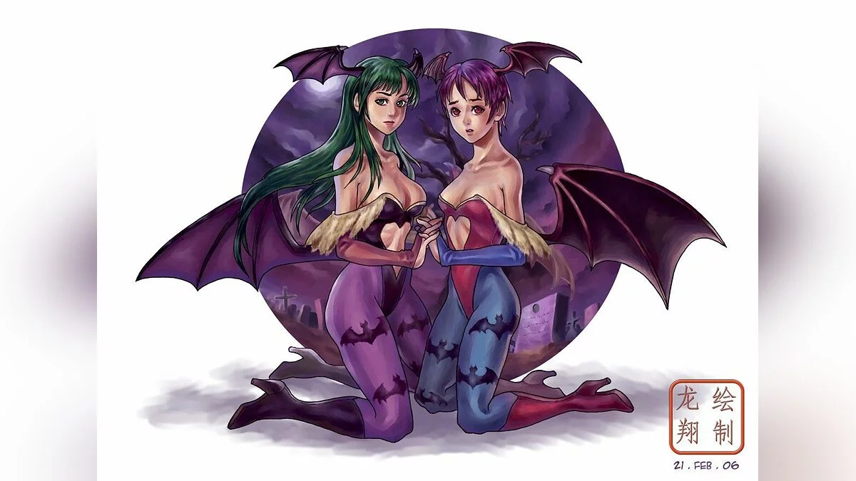 Дівчата з DarkStalkers / Зображення 61