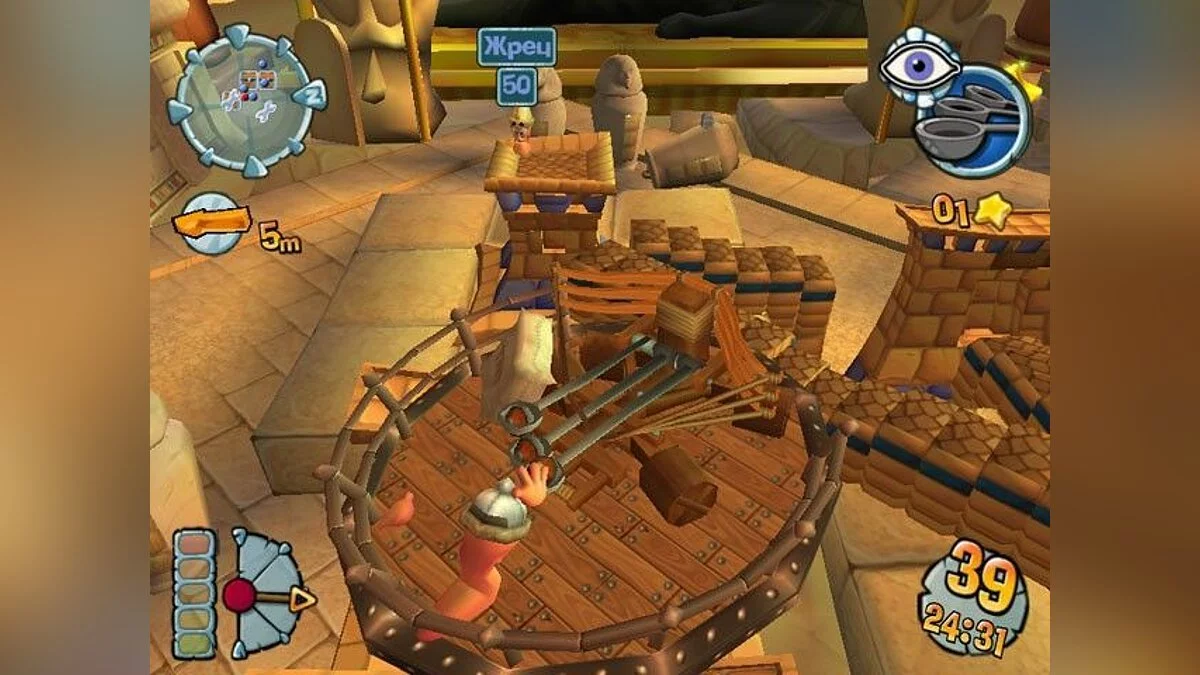 Screenshot dari Worms Forts: Under Siege / Gambar 15