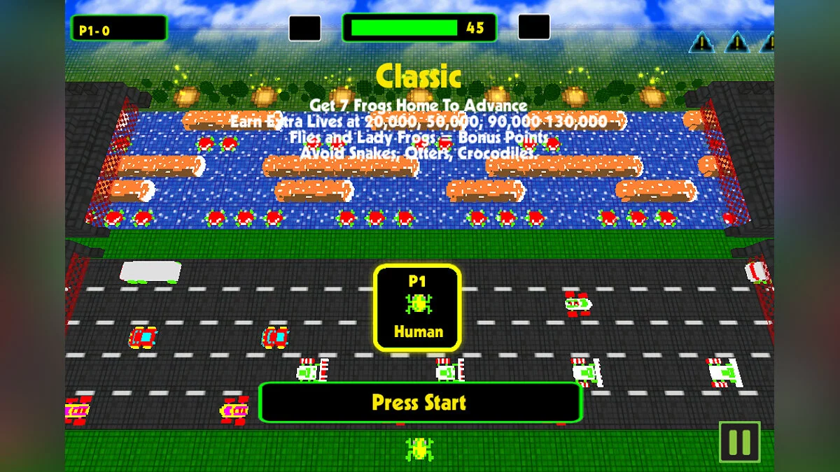 Captures d'écran de Frogger: Hyper Arcade Edition / Image 3