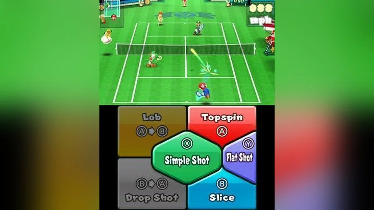 Zrzuty ekranu z Mario Tennis Open / Obrazek 1